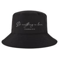 Do Everything In Love Bible Verse Quote Cool Comfort Performance Bucket Hat