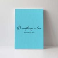 Do Everything In Love Bible Verse Quote Canvas