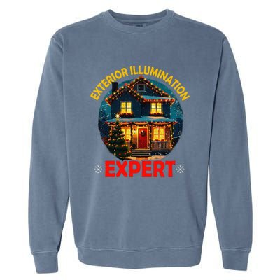 Decoration Exterior Illumination Expert Christmas Lights Garment-Dyed Sweatshirt