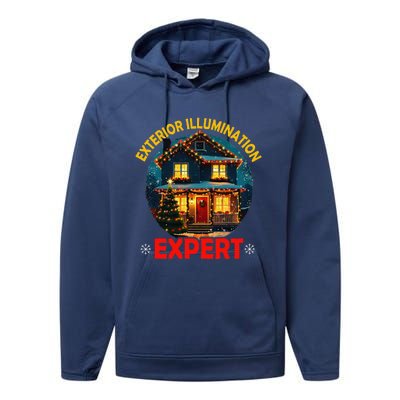 Decoration Exterior Illumination Expert Christmas Lights Performance Fleece Hoodie