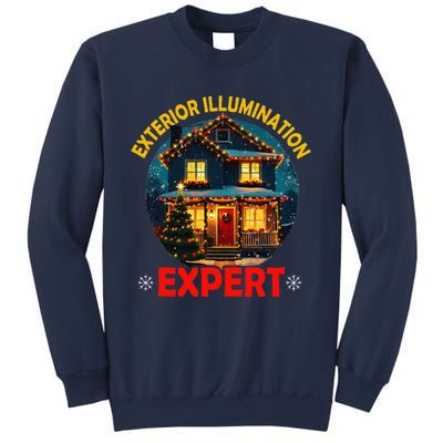 Decoration Exterior Illumination Expert Christmas Lights Sweatshirt