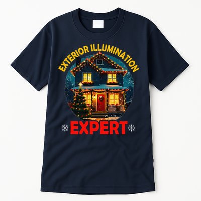 Decoration Exterior Illumination Expert Christmas Lights Tall T-Shirt