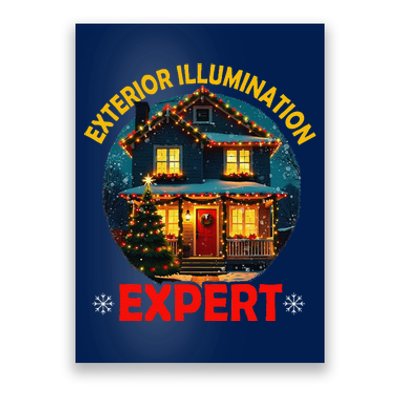 Decoration Exterior Illumination Expert Christmas Lights Poster