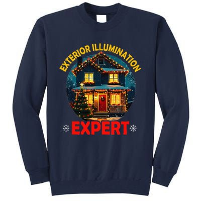 Decoration Exterior Illumination Expert Christmas Lights Tall Sweatshirt