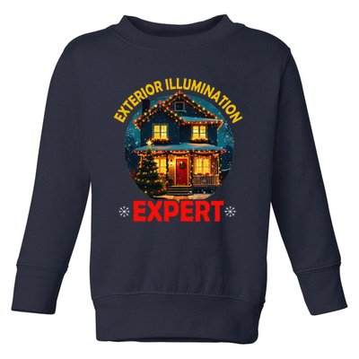 Decoration Exterior Illumination Expert Christmas Lights Toddler Sweatshirt