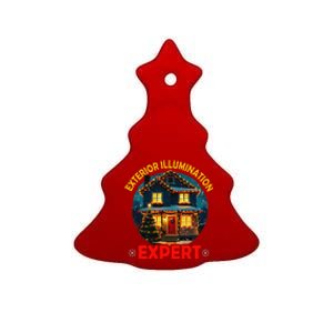 Decoration Exterior Illumination Expert Christmas Lights Ceramic Tree Ornament