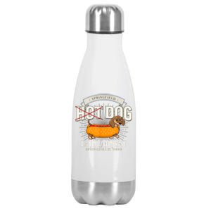 Dog Eating In Springfield Ohio Springfield Dog Cat Eating Springfield Dog Eating Stainless Steel Insulated Water Bottle