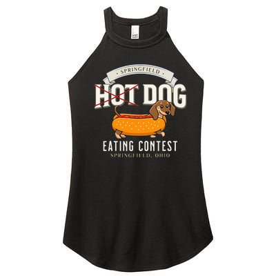 Dog Eating In Springfield Ohio Springfield Dog Cat Eating Women’s Perfect Tri Rocker Tank