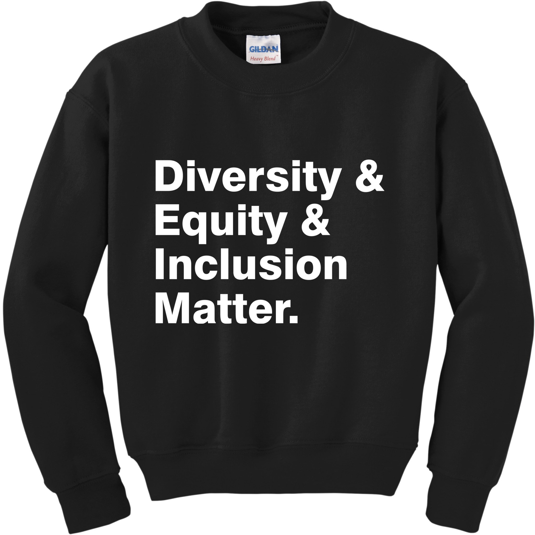 Diversity Equity Inclusion Matter Kids Sweatshirt