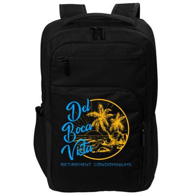 Del Boca Vista Retirement Condominiums Impact Tech Backpack