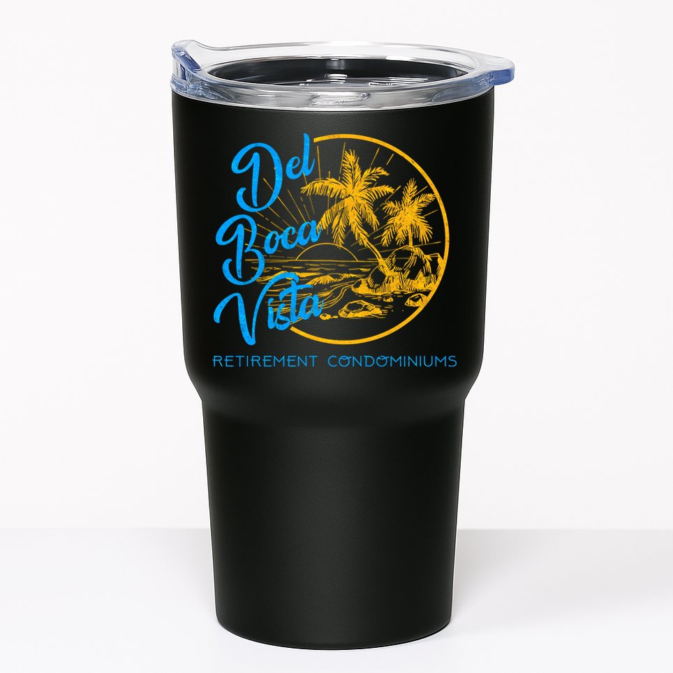Del Boca Vista Retirement Condominiums Tumbler