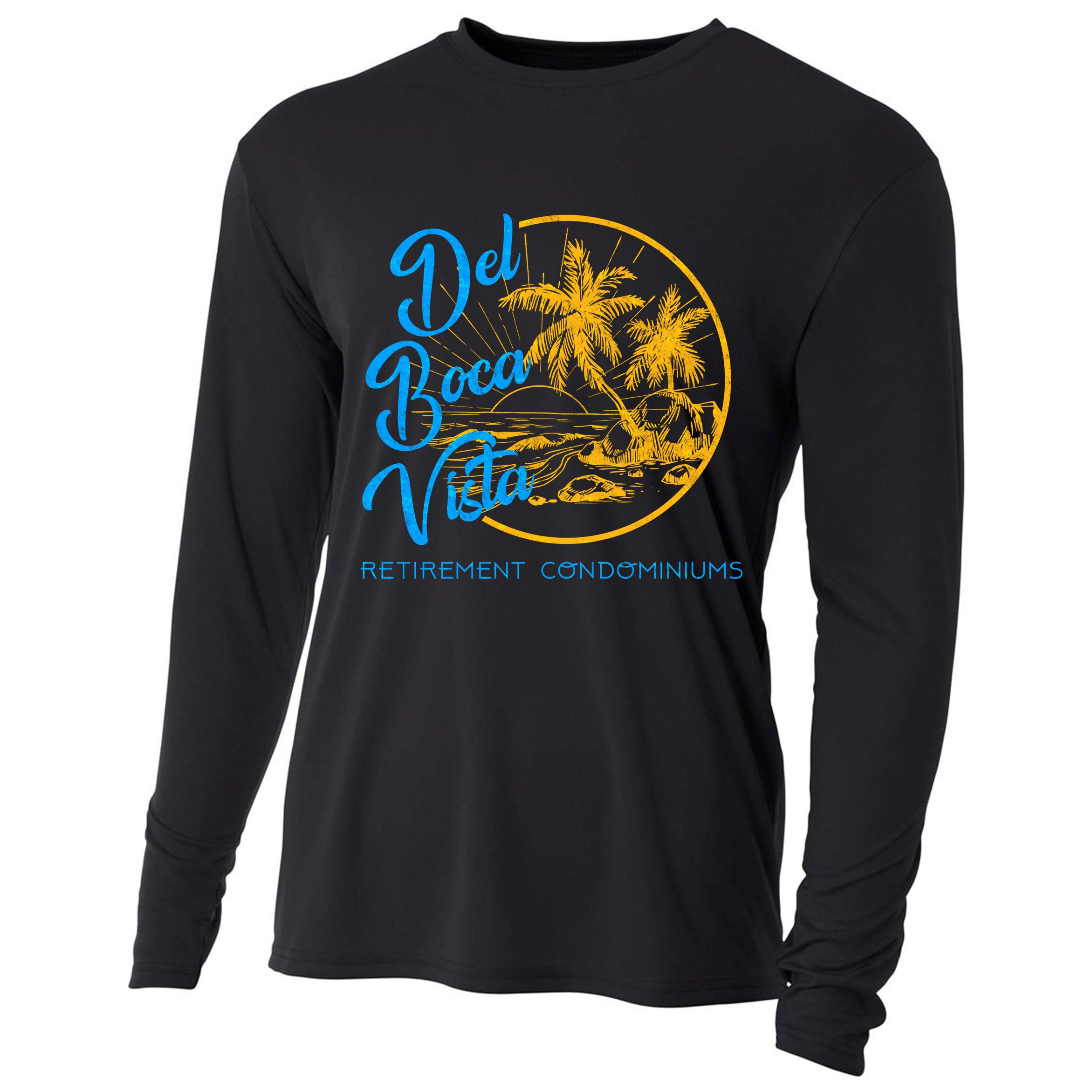 Del Boca Vista Retirement Condominiums Cooling Performance Long Sleeve Crew