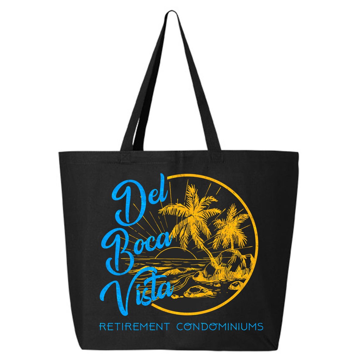 Del Boca Vista Retirement Condominiums 25L Jumbo Tote