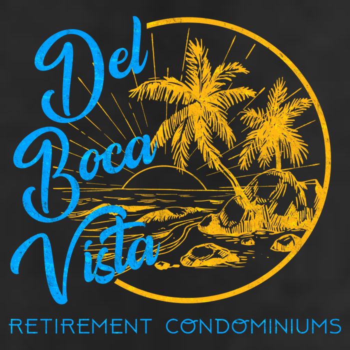 Del Boca Vista Retirement Condominiums 25L Jumbo Tote
