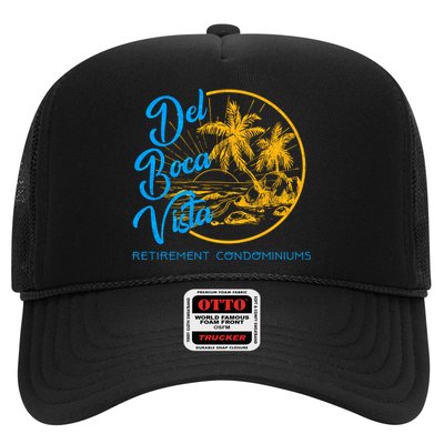 Del Boca Vista Retirement Condominiums Trucker Hat