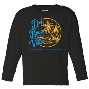 Del Boca Vista Retirement Condominiums Toddler Long Sleeve Shirt