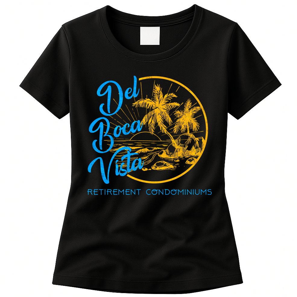 Del Boca Vista Retirement Condominiums Womens T-Shirt
