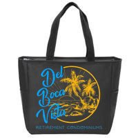 Del Boca Vista Retirement Condominiums Zip Tote Bag