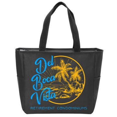 Del Boca Vista Retirement Condominiums Zip Tote Bag