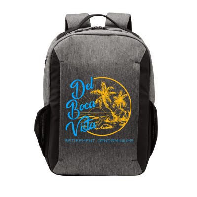 Del Boca Vista Retirement Condominiums Vector Backpack