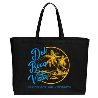 Del Boca Vista Retirement Condominiums Cotton Canvas Jumbo Tote