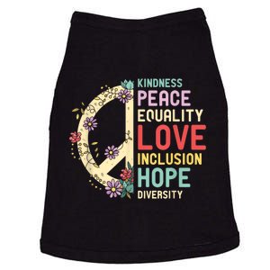 Diversity Equality Love Peace Human Rights Social Justice Doggie Tank