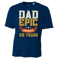 Dad Epic Legendary 50 Years Outfit 50th Birthday Cooling Performance Crew T-Shirt