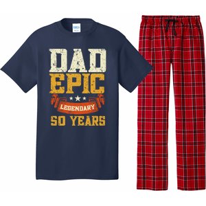 Dad Epic Legendary 50 Years Outfit 50th Birthday Pajama Set