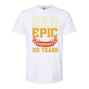 Dad Epic Legendary 50 Years Outfit 50th Birthday Softstyle CVC T-Shirt