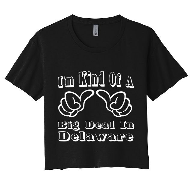 Delaware Big Deal Crop Top