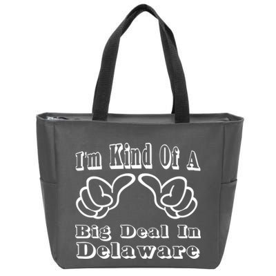 Delaware Big Deal Zip Tote Bag