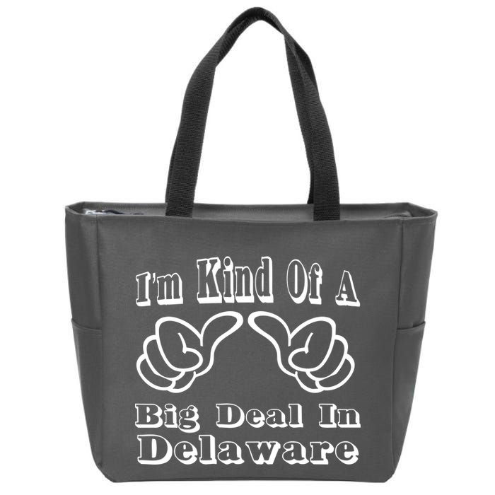 Delaware Big Deal Zip Tote Bag