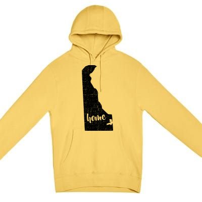 Delaware Home State Premium Pullover Hoodie