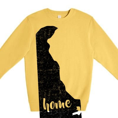 Delaware Home State Premium Crewneck Sweatshirt