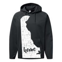 Delaware Home State Performance Fleece Hoodie