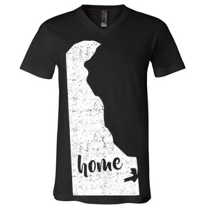 Delaware Home State V-Neck T-Shirt