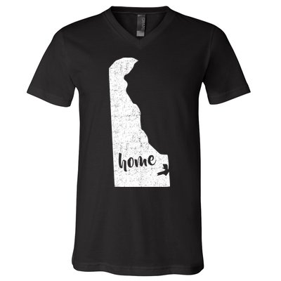 Delaware Home State V-Neck T-Shirt