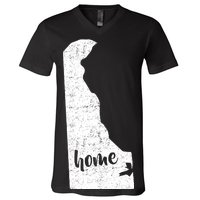 Delaware Home State V-Neck T-Shirt