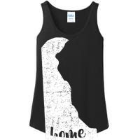 Delaware Home State Ladies Essential Tank