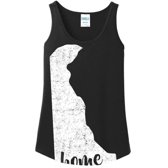 Delaware Home State Ladies Essential Tank