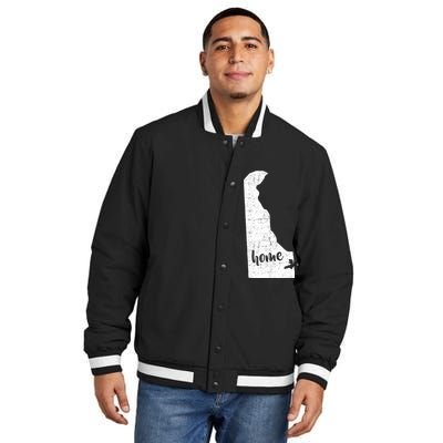 Delaware Home State Insulated Varsity Jacket