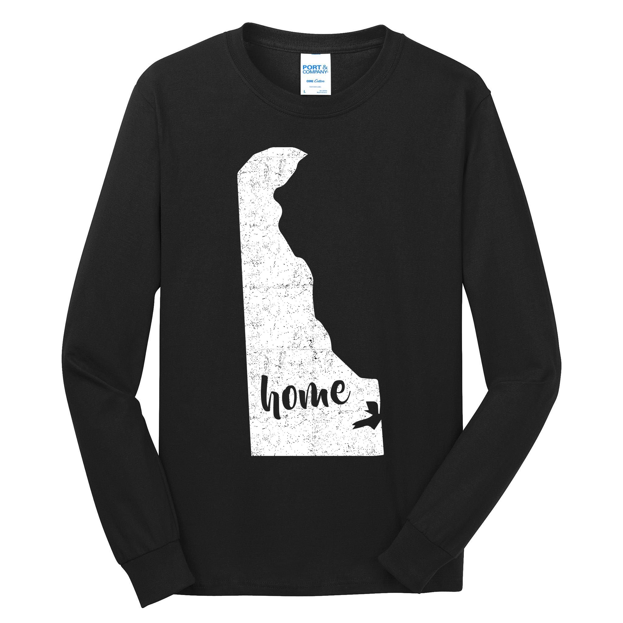 Delaware Home State Tall Long Sleeve T-Shirt