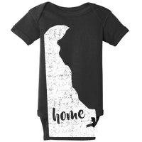 Delaware Home State Baby Bodysuit