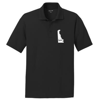 Delaware Home State PosiCharge RacerMesh Polo