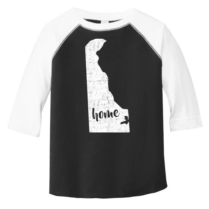 Delaware Home State Toddler Fine Jersey T-Shirt