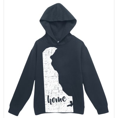 Delaware Home State Urban Pullover Hoodie