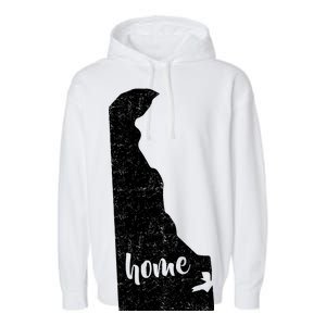 Delaware Home State Garment-Dyed Fleece Hoodie