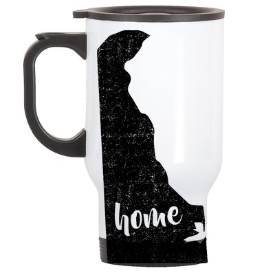 Delaware Home State Stainless Steel Travel Mug