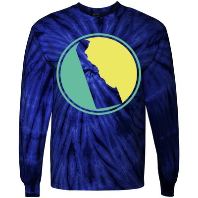 Delaware Vintage State Logo Tie-Dye Long Sleeve Shirt