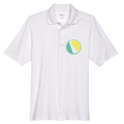 Delaware Vintage State Logo Men's Origin Performance Pique Polo